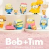 Minions Bob & Tim Mini Uova Attack Series Set (6) Mini Figura Beast Kingdom