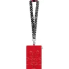 Minnie Mouse Lanyard Con Pouch Passport Holder Con Figura Int.
