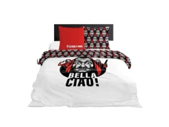 Money Heist Cotone Copripiumino Letto 135cm