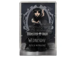 Monster High X Wednesday Bambola Rave'n Wednesday 26.5 Cm Mattel