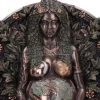 MOTHER EARTH BRONZE WALL PLAQUE PLACCA NEMESIS NOW