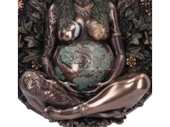 MOTHER EARTH BRONZE WALL PLAQUE PLACCA NEMESIS NOW