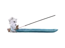 MOTHER'S WATCH WOLF INCENSE BURNER BRUCIAINCENSO NEMESIS NOW