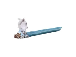 MOTHER'S WATCH WOLF INCENSE BURNER BRUCIAINCENSO NEMESIS NOW