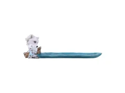 MOTHER'S WATCH WOLF INCENSE BURNER BRUCIAINCENSO NEMESIS NOW