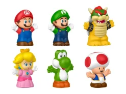My Mario Little People Da Collezionemini Figura 6-pack 7 Cm Mattel