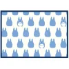 My Neighbor Totoro Fluffy Plaid Totoro Silhouette 70 X 100 Cm Marushin