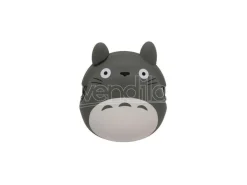 My Neighbor Totoro Mini Silicon Porta Monete Totoro Grey 9 Cm Benelic