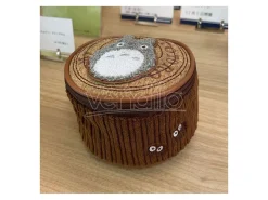 My Neighbor Totoro Porta Monete / Pouch Kurosuke Round Log Marushin