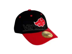 Naruto Shippuden - Cappellino - Nero & Rosso - Akatsuki