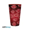 NARUTO SHIPPUDEN - Large Glass - 400ml - Akatsuki -