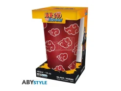 NARUTO SHIPPUDEN - Large Glass - 400ml - Akatsuki -