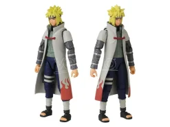Naruto Shippuden Anime Heroes Namikaze Minato Figura 15cm Bandai