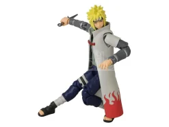 Naruto Shippuden Anime Heroes Namikaze Minato Figura 15cm Bandai