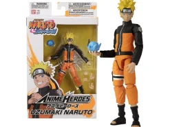 Naruto Shippuden Anime Heroes Naruto Uzamaki Figura 15cm Bandai