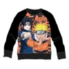 Naruto Shippuden Felpa da Bambino in Cotone Naruto e Sasuke Pierrot