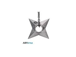 Naruto Shippuden Portachiavi In 3d Shuriken Konoha 3.5 Cm Gadget