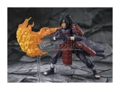 Naruto Shippuden S.h.figuarts Action Figura Madara Uchiha Legend Of Darkness 17 Cm Bandai Tamashii Nations