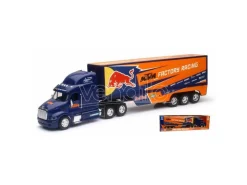 New Ray NY14393 RED BULL KTM FACTORY RACING TEAM TRUCK 1:32 Modellino