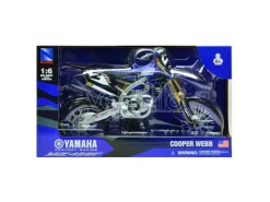 NEW RAY NY49753 YAMAHA YZ450F N.2 COOPER WEBB 1:6 Modellino