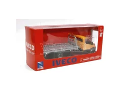 NEW RAY NY15873D IVECO DAILY GIALLO C/PIANALE 1:36 Modellino