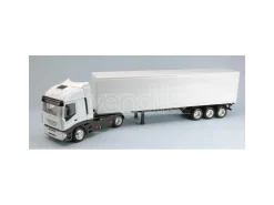 New Ray NY15613DSS IVECO STRALIS 40' CONTAINER WHITE 1:43 Modellino