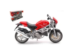 NEW RAY NY43693MON DUCATI MONSTER S4 RED 1:12 Modellino