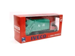 NEW RAY NY15873P IVECO DAILY RACCOLTA RIFIUTI ROSSO 1:36 Modellino