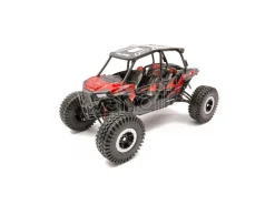 NEW RAY NY57976R POLARIS RZR XP TURBO EPS XTREME OFF ROAD METALLIC RED 1:18 Modellino