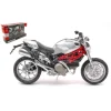 NEW RAY NY44023S DUCATI NEW MONSTER 1100 SILVER 1:12 Modellino
