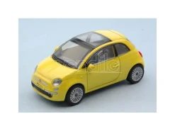 NEW RAY NY19587Y FIAT NUOVA 500 2007 YELLOW 1:43 Modellino