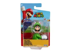 Nintendo Super Mario Cat Luigi Figura 6,5cm Jakks Pacific