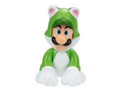 Nintendo Super Mario Cat Luigi Figura 6,5cm Jakks Pacific