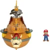 Nintendo Super Mario Deluxe Aeronave Bowser playset Jakks Pacific