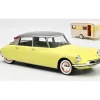NOREV NV181762 CITROEN DS 19 1960 YELLOW & CARAVAN DIGUE PANORAMIC 1:18 Modellino