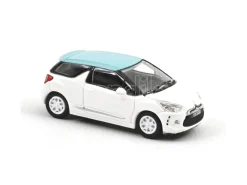Norev Nv155254 CitroËn Ds3 2010 Banquise White E Blue Boticelli Roof 1:87 Modellino