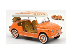 NOREV NV187791 FIAT 500 JOLLY 1965 ORANGE 1:18 Modellino