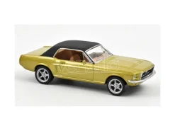 NOREV NV270569 FORD MUSTANG COUPE' 1968 GOLD JET CAR 1:43 Modellino