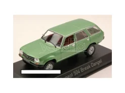 Norev NV475430 PEUGEOT 504 BREAK 1980 GREEN METALLIC 1:43 Modellino