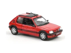 Norev Nv471751 Peugeot 205 Gti 1.9 1991 Vallelunga Red Con Pts Deco 1:43 Modellino