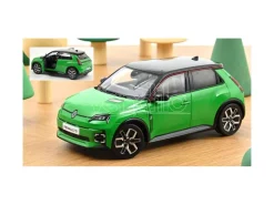 NOREV NV185502 RENAULT 5 E-TECH 100% ELECTRIC 2024 POP GREEN-BLACK 1:18 Modellino