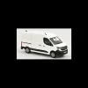 NOREV NV518851 RENAULT MASTER E-TECH 100% ELECTRIC 2024 GLACIER WHITE 1:43 Modellino