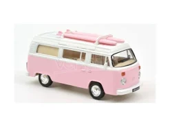 NOREV NV841102 VW COMBI T2b CAMPER VAN 1973 PINK JET-CAR 1:43 Modellino