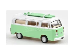 NOREV NV841103 VW COMBI T2b CAMPER VAN 1973 GREEN JET-CAR 1:43 Modellino