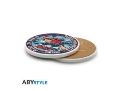 One Piece - Ceramic Sottobicchieri "luffy"