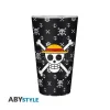 ONE PIECE - Large Glass - 400ml - Luffy - box