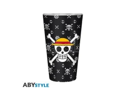 ONE PIECE - Large Glass - 400ml - Luffy - box