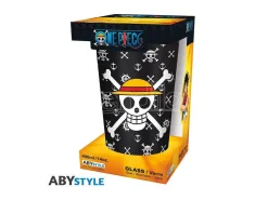 ONE PIECE - Large Glass - 400ml - Luffy - box