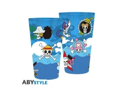 ONE PIECE - Large Glass - 400ml - Skulls - box