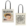 One Piece Borsa Portatutto Wanted Luffy 42 x 38 cm Cinereplicas